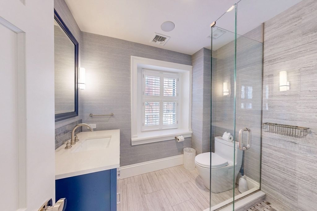 Bathroom, Glass Shower, Interior