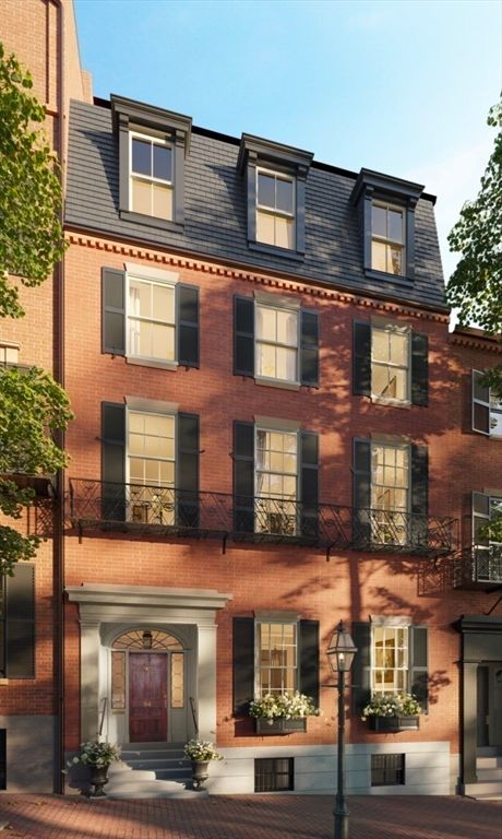 Exterior, Facade, Brick Facade, Rowhouse