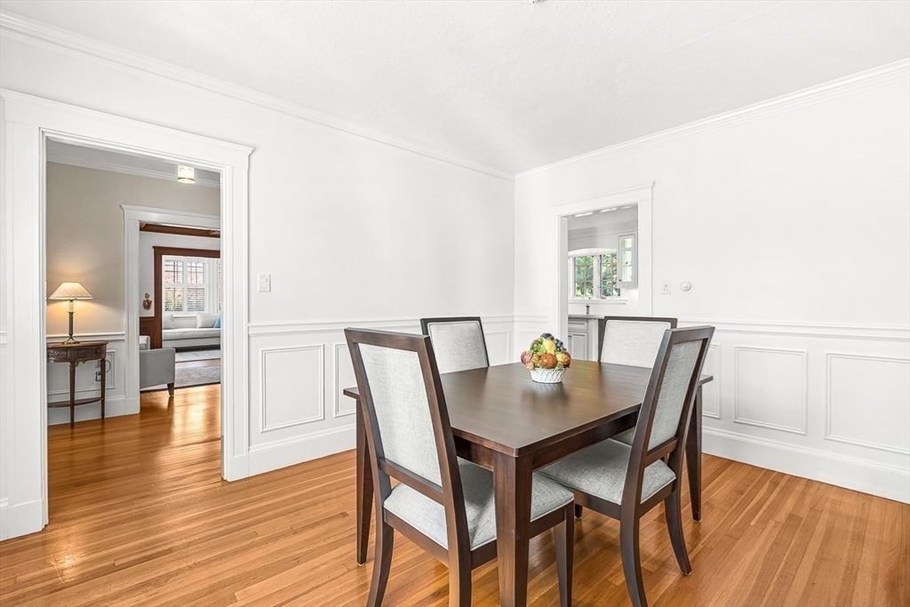 Dining room, Interior, Wood Texture Flooring