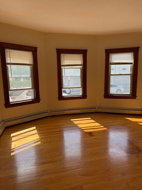 Empty room, Interior, Wood Texture Flooring