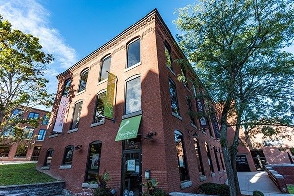 Exterior, Facade, Brick Facade, Condo Building