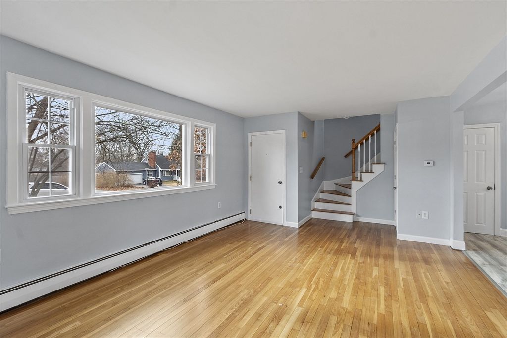 Empty room, Interior, Wood Texture Flooring
