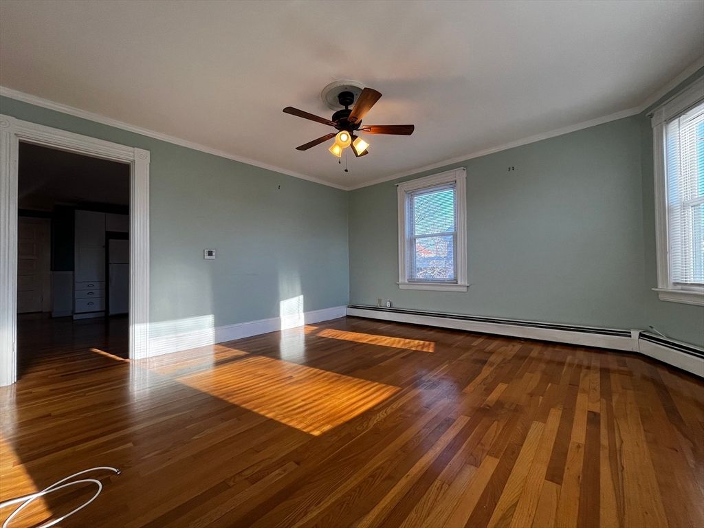 Empty room, Interior, Wood Texture Flooring