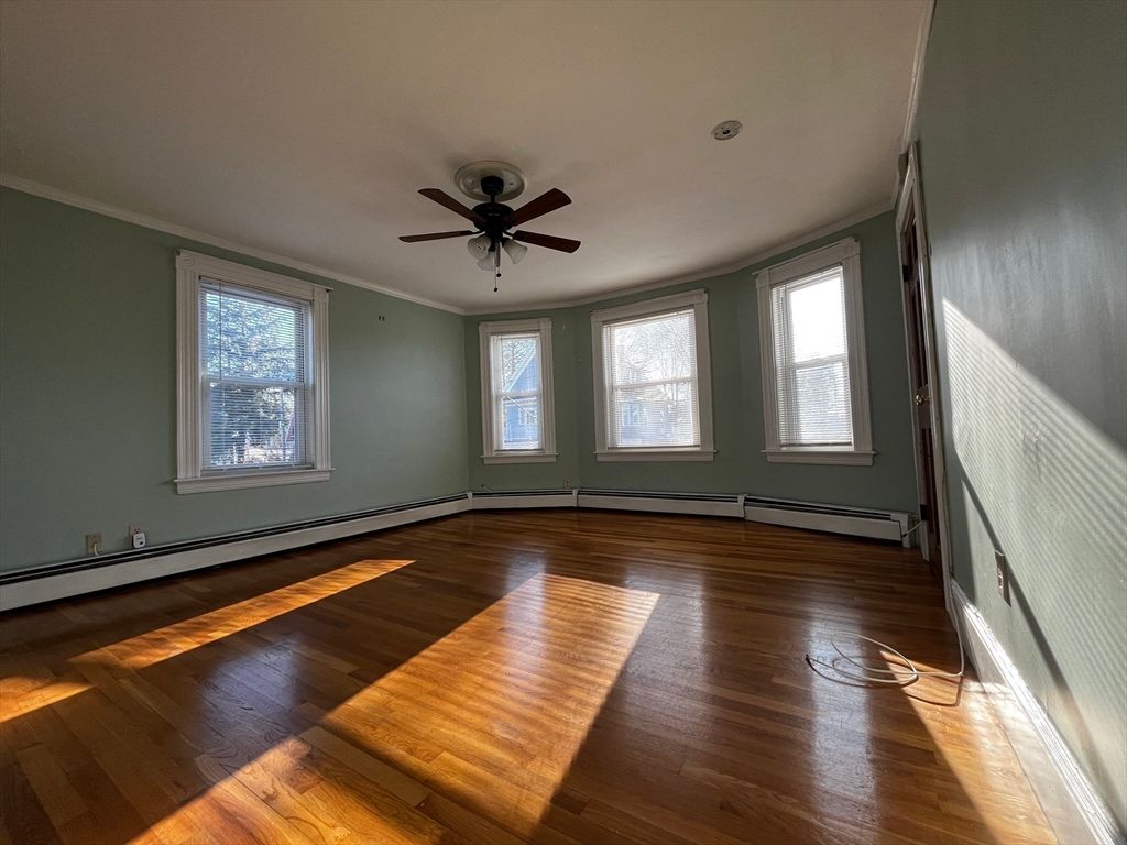 Empty room, Interior, Wood Texture Flooring