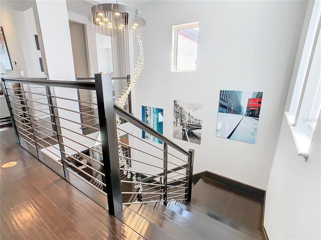 Interior, Pendant Lights, Wood Texture Flooring
