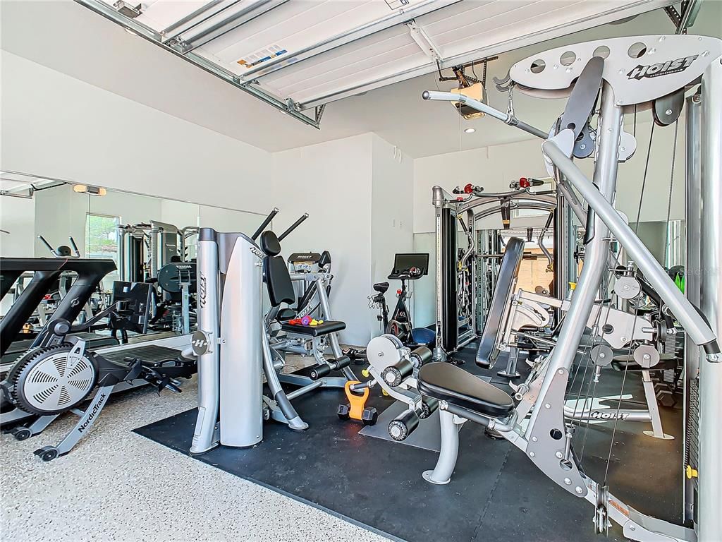 Fitness Equipment, Gym, Interior