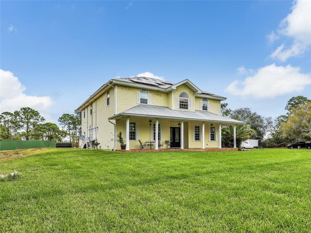Backyard, Exterior, Solar Panels
