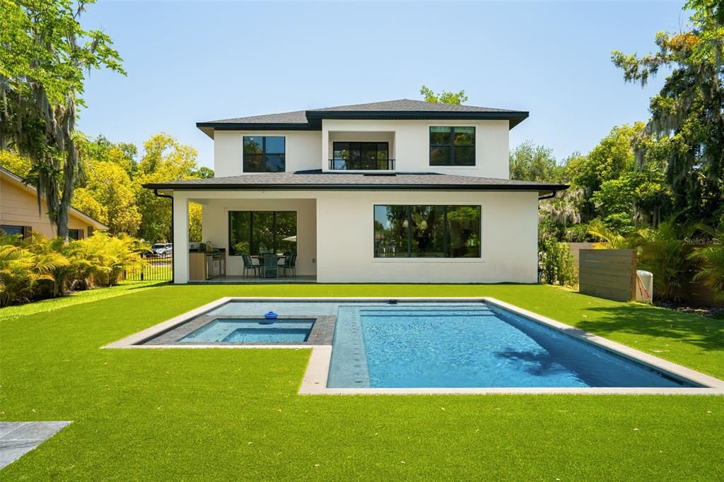 Backyard, Exterior, Pool