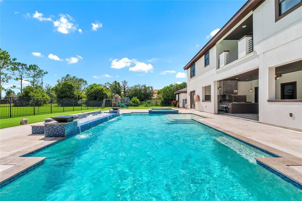 Exterior, Playground, Pool