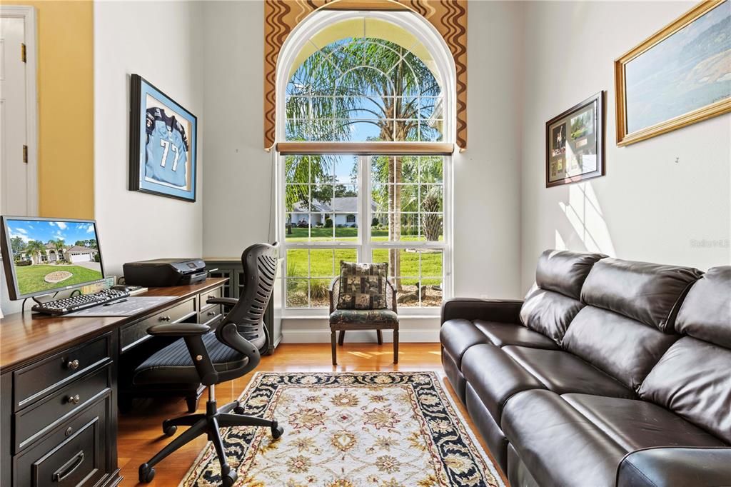 Home Office, Interior, Wood Texture Flooring