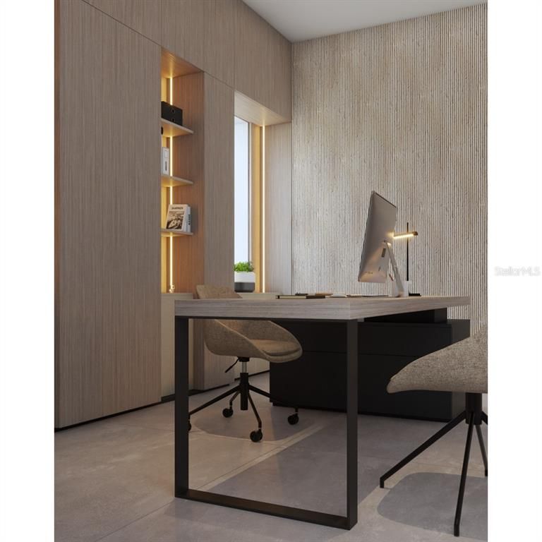 Home Office, Interior