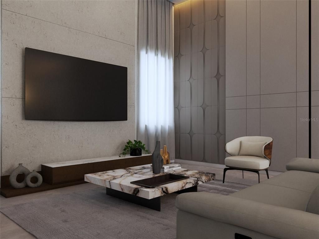 Interior, Living room