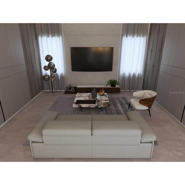 Interior, Living room