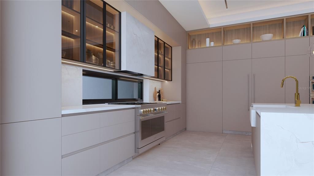 Interior, Kitchen, Stainless Steel Appliances