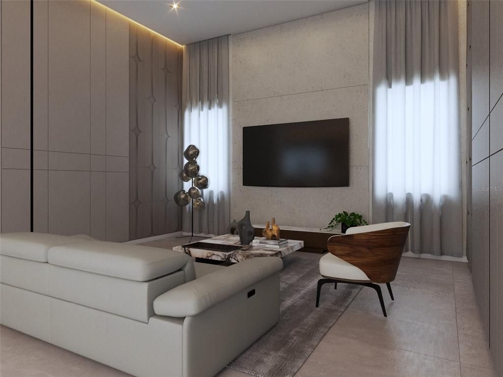 Interior, Living room