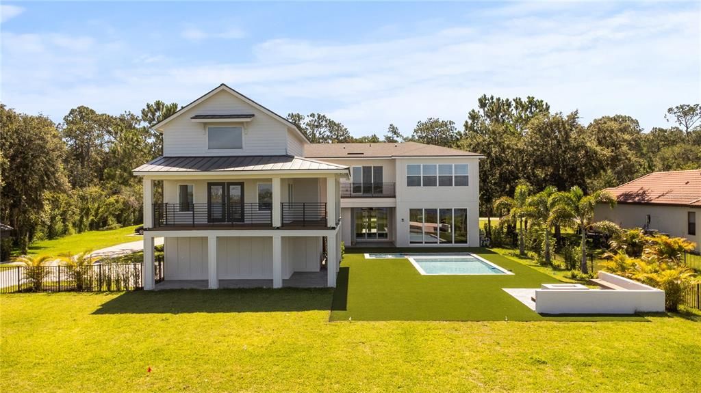 Backyard, Exterior, Pool