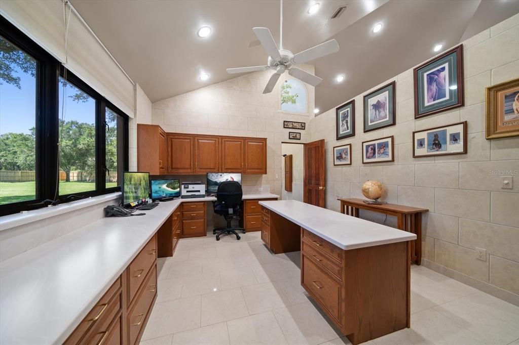 Home Office, Interior, Kitchen, Recessed Lighting