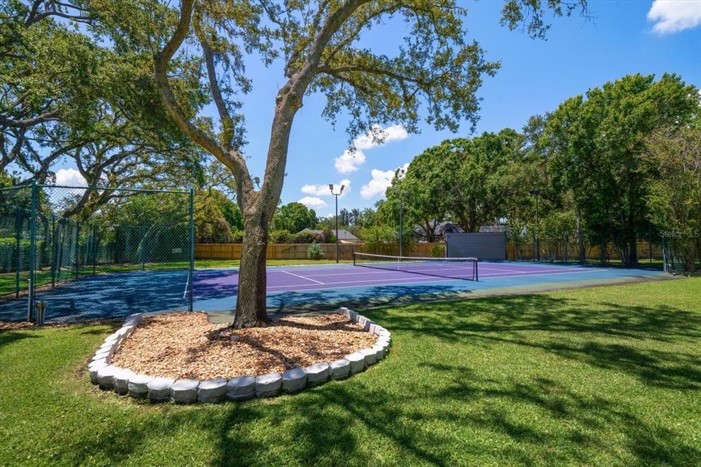 Exterior, Tennis Courts