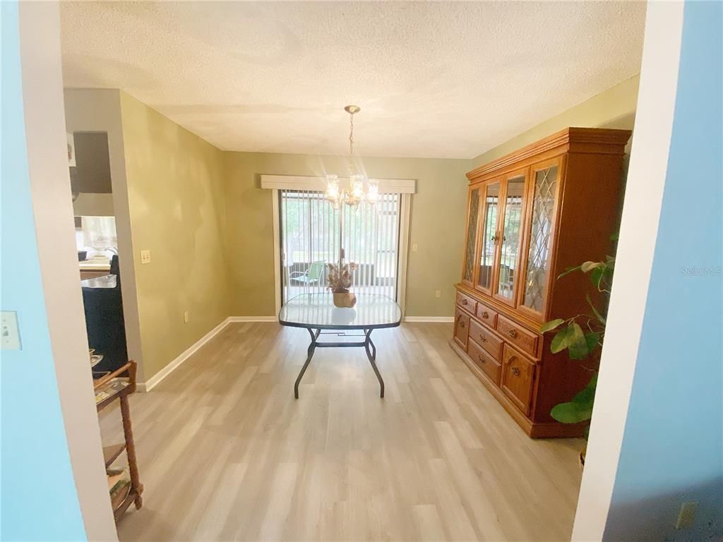 Chandelier, Interior, Wood Texture Flooring