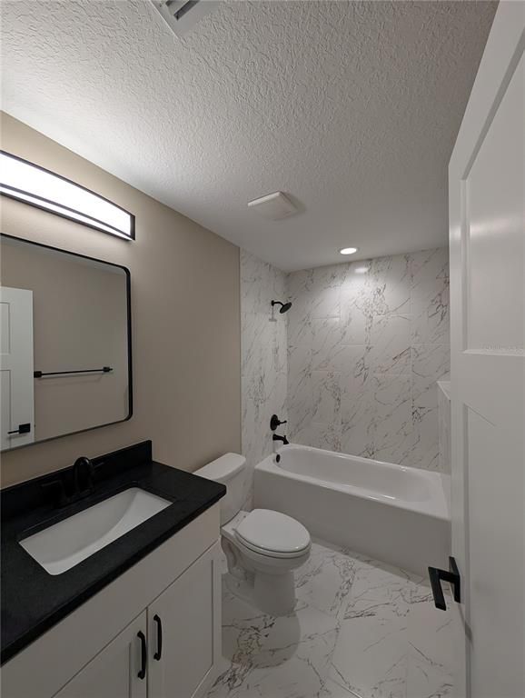 Bathroom, Interior, Marble, Marble Walls, Recessed Lighting