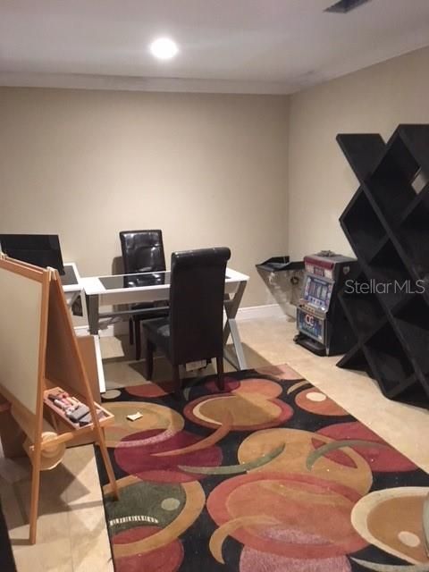 Home Office, Interior, Recessed Lighting