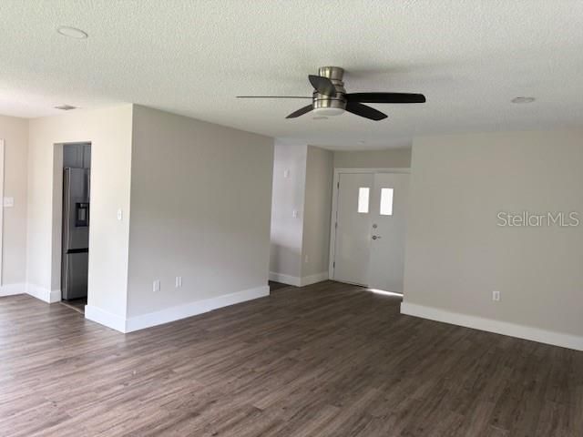 Empty room, Interior, Wood Texture Flooring