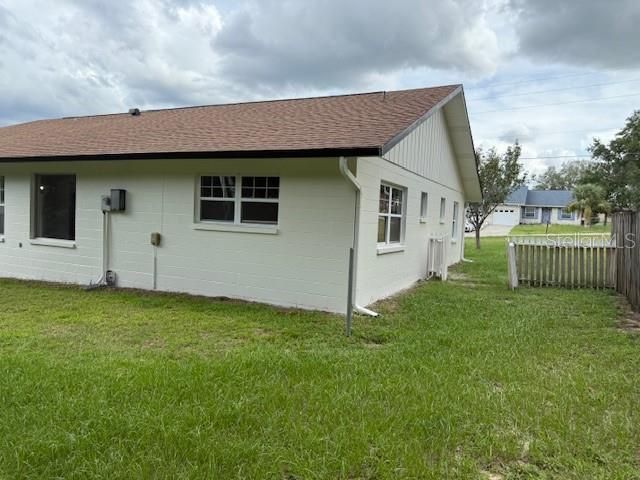 Backyard, Exterior