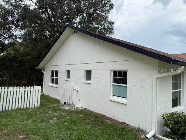 Backyard, Exterior
