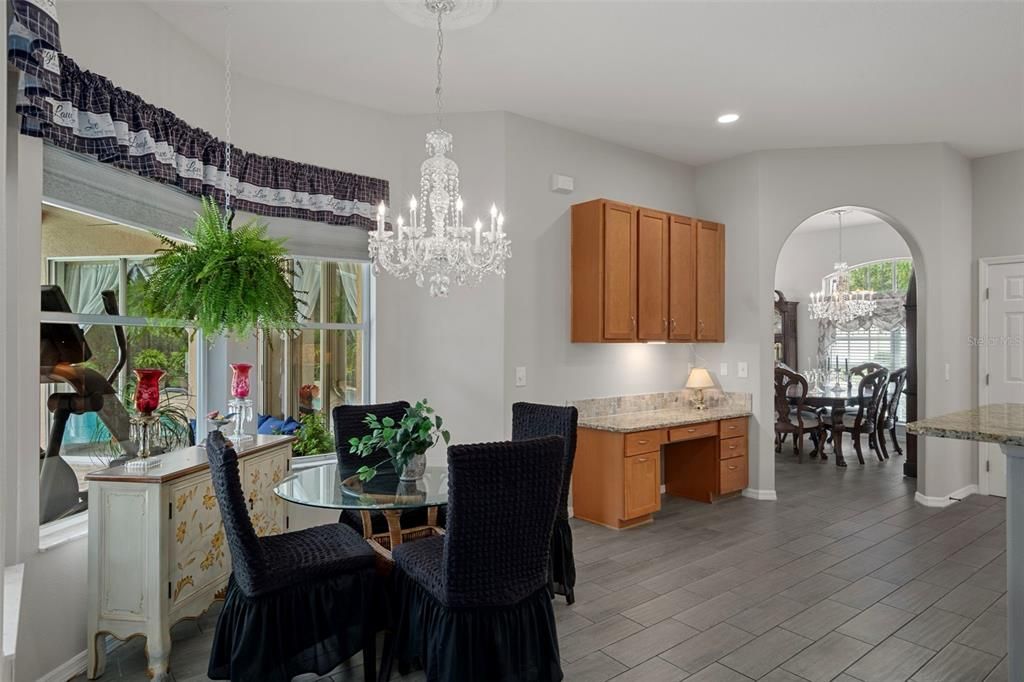 Chandelier, Dining room, Interior, Recessed Lighting, Wood Texture Flooring