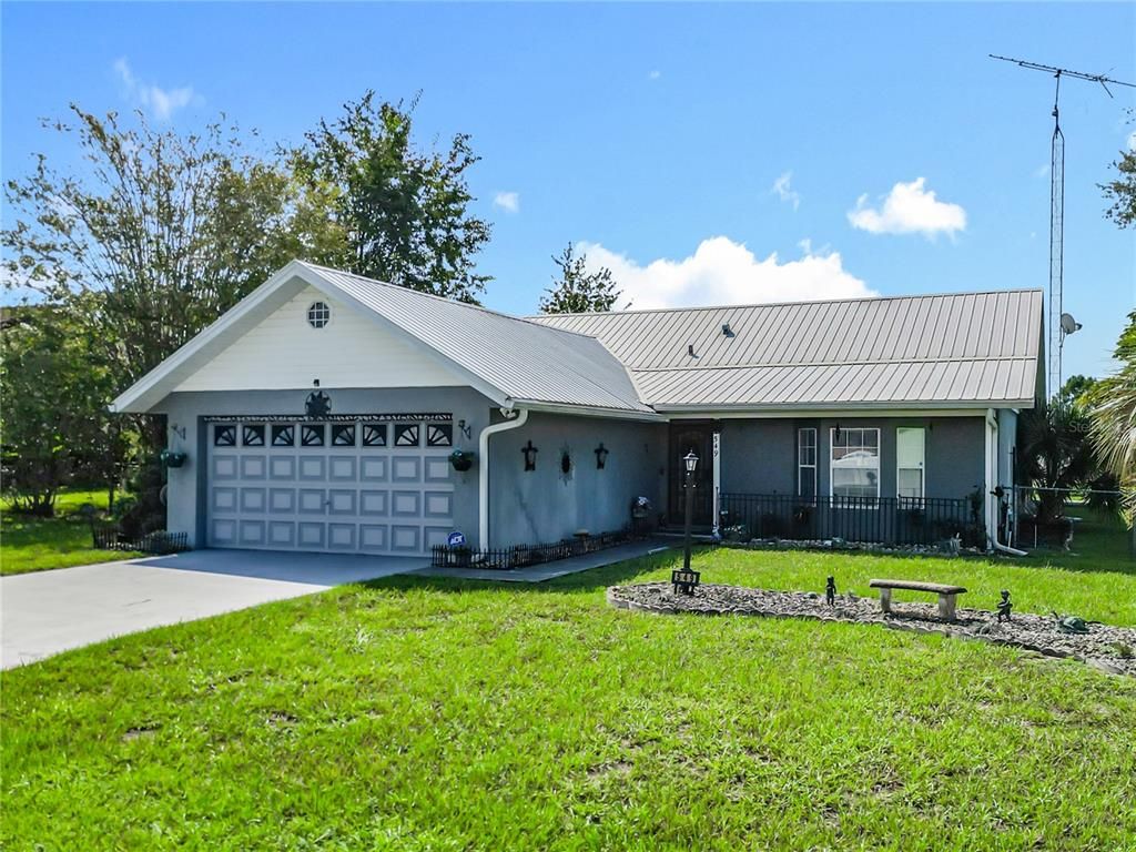 Attached, Backyard, Exterior, Facade, Ranch