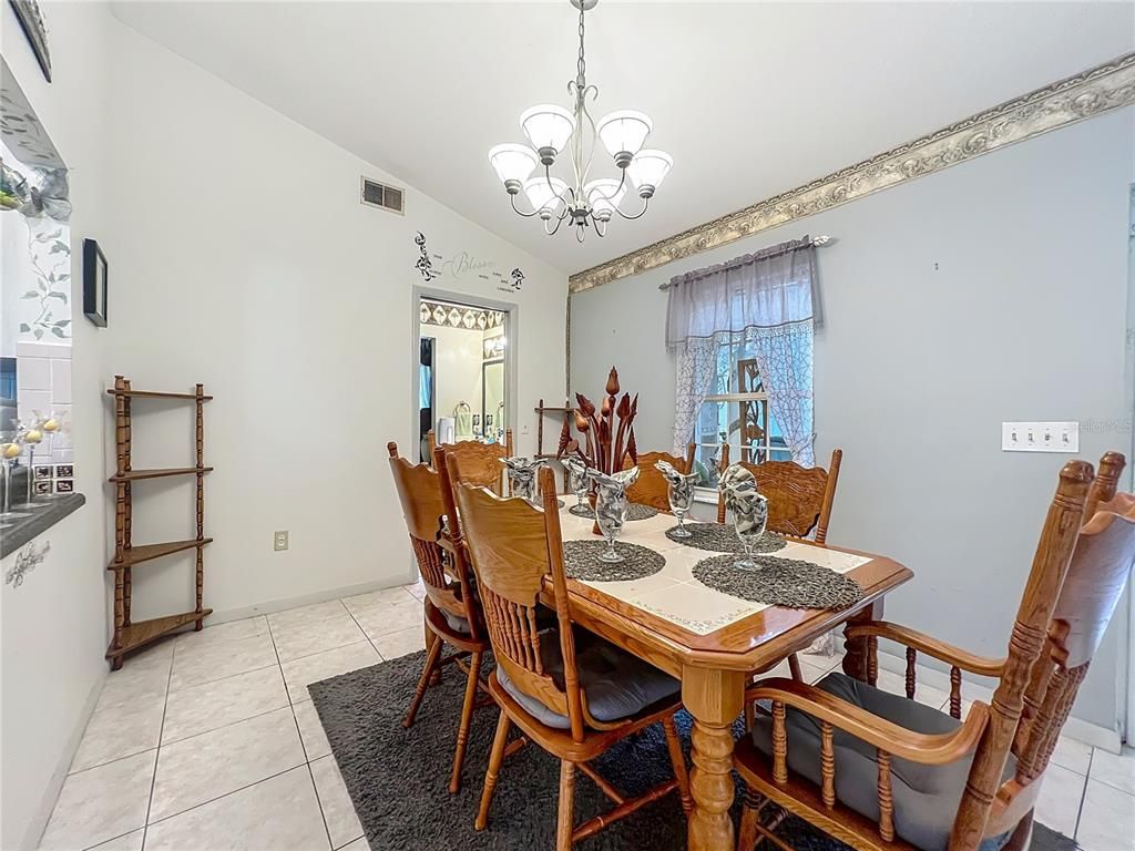 Chandelier, Dining room, Interior