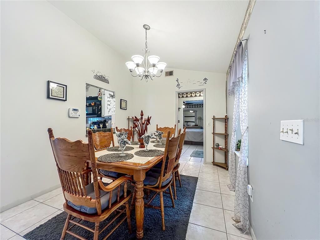 Chandelier, Dining room, Interior