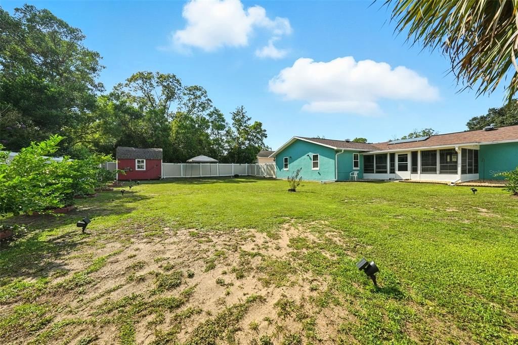 Backyard, Exterior