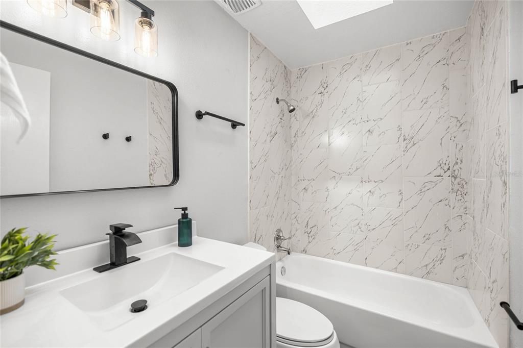 Bathroom, Interior, Marble Walls