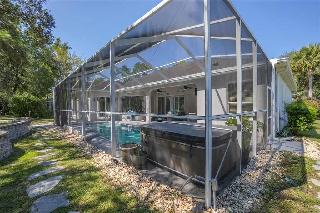 Backyard, Exterior, Hot Tub, Pool