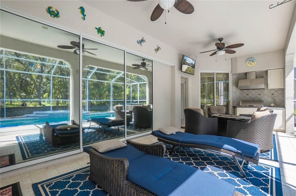 Interior, Pool, Sun Room