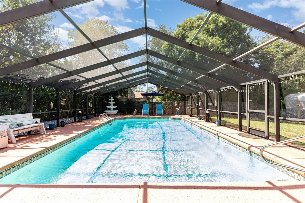 Glass Ceilings, Interior, Pool, Sun Room
