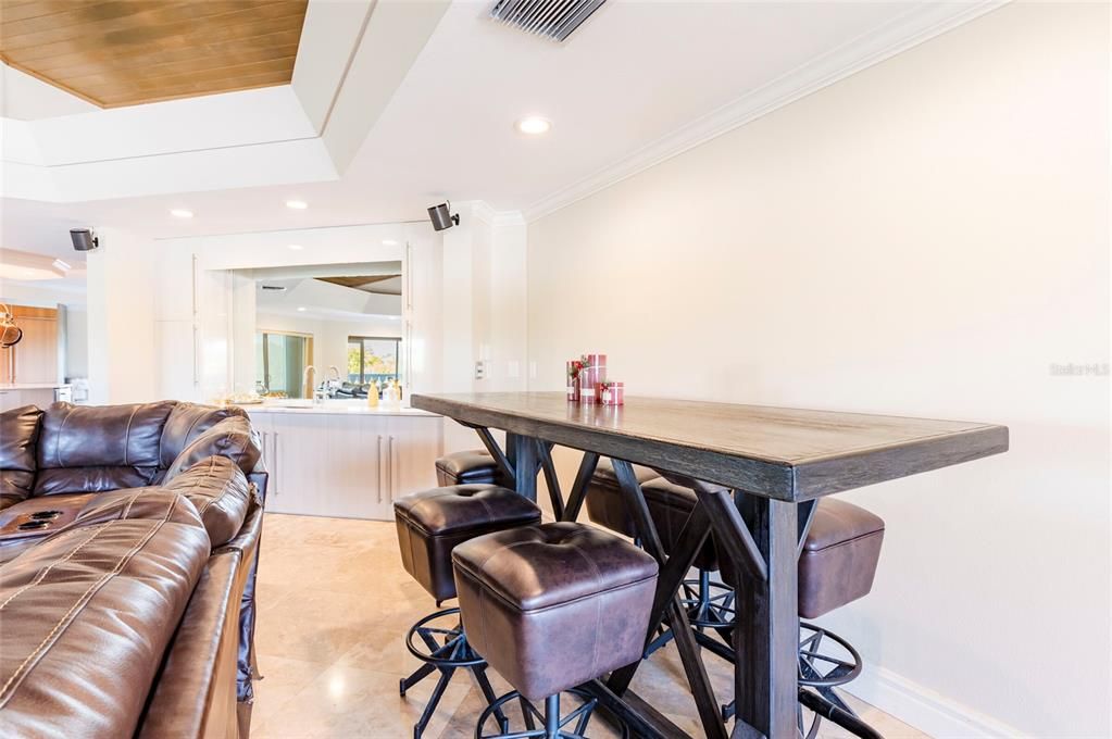 Interior, Recessed Lighting, Wooden Ceilings