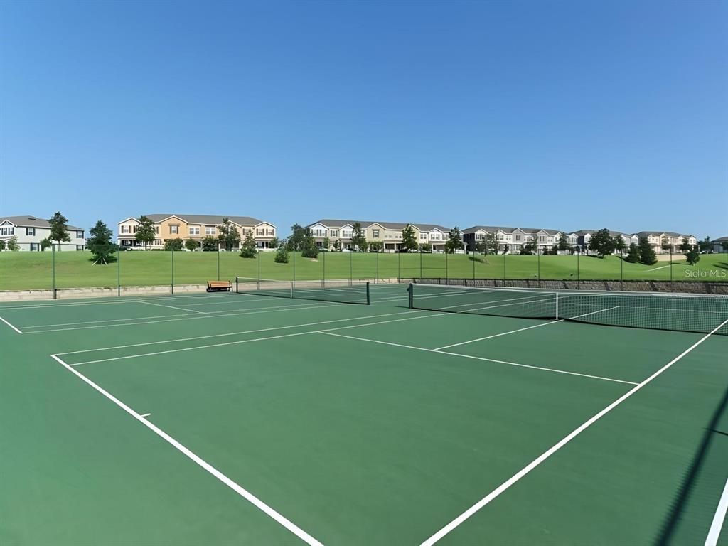 Exterior, Tennis Courts