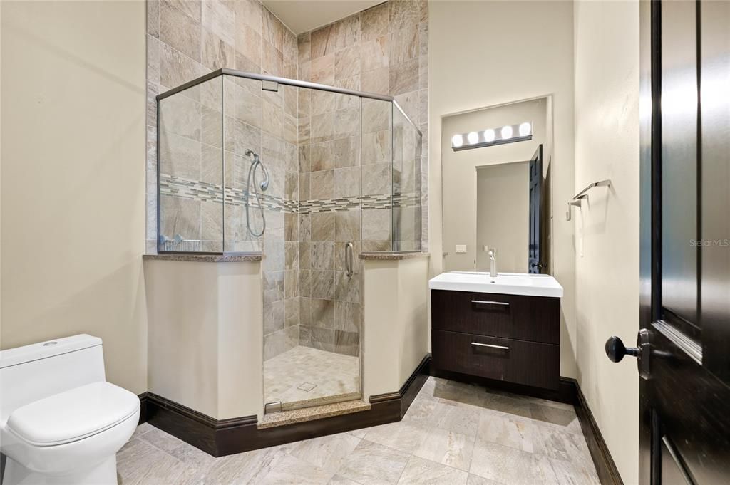 Bathroom, Glass Shower, Interior