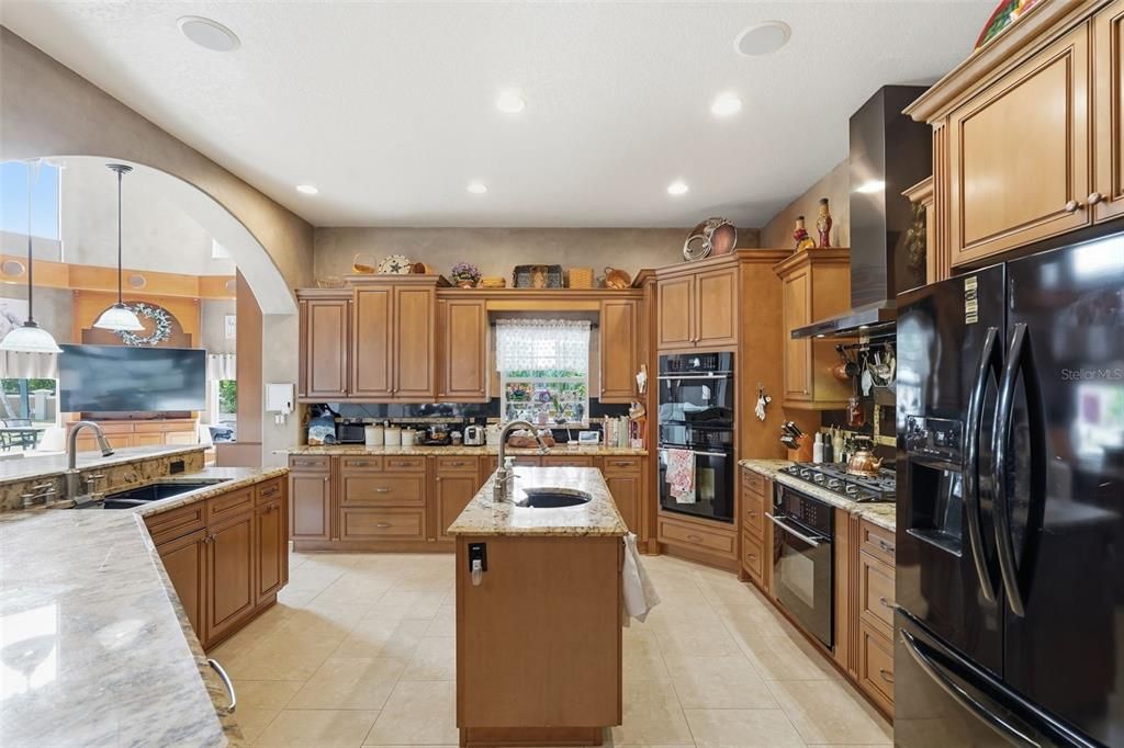 Interior, Kitchen, Pendant Lights, Recessed Lighting