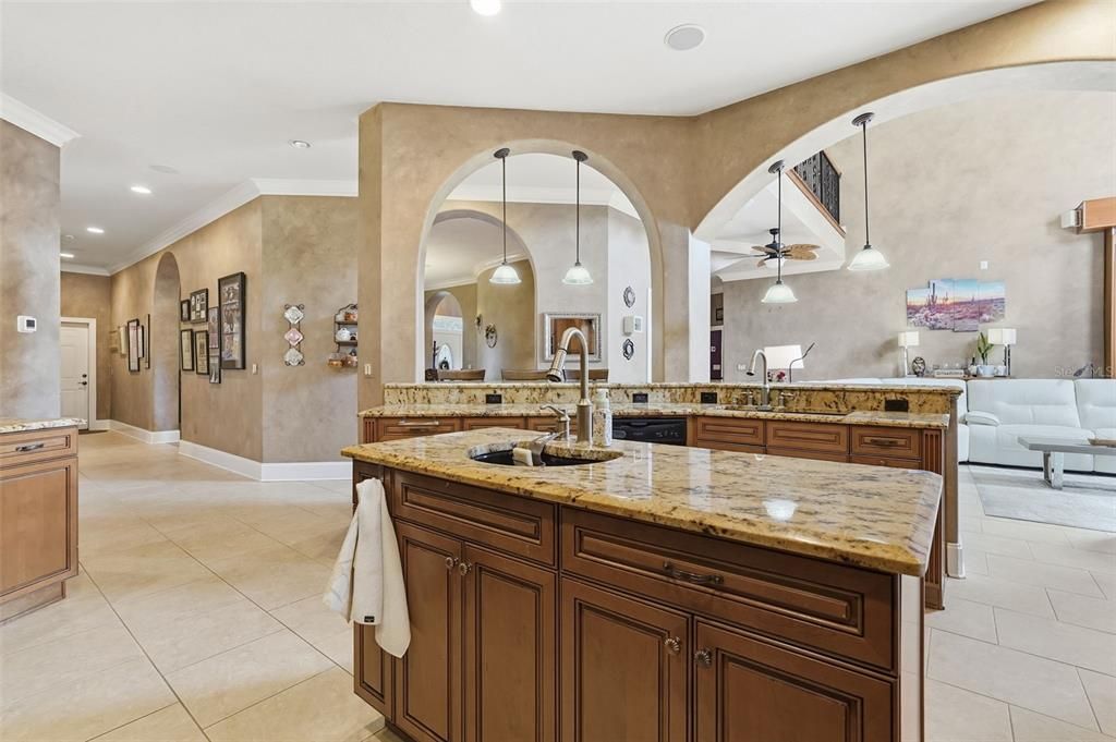 Interior, Kitchen, Pendant Lights, Recessed Lighting