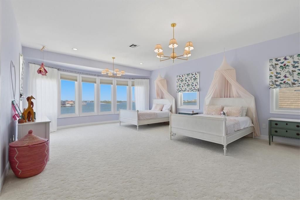 Bedroom, Chandelier, Interior, Pendant Lights, Recessed Lighting, Water