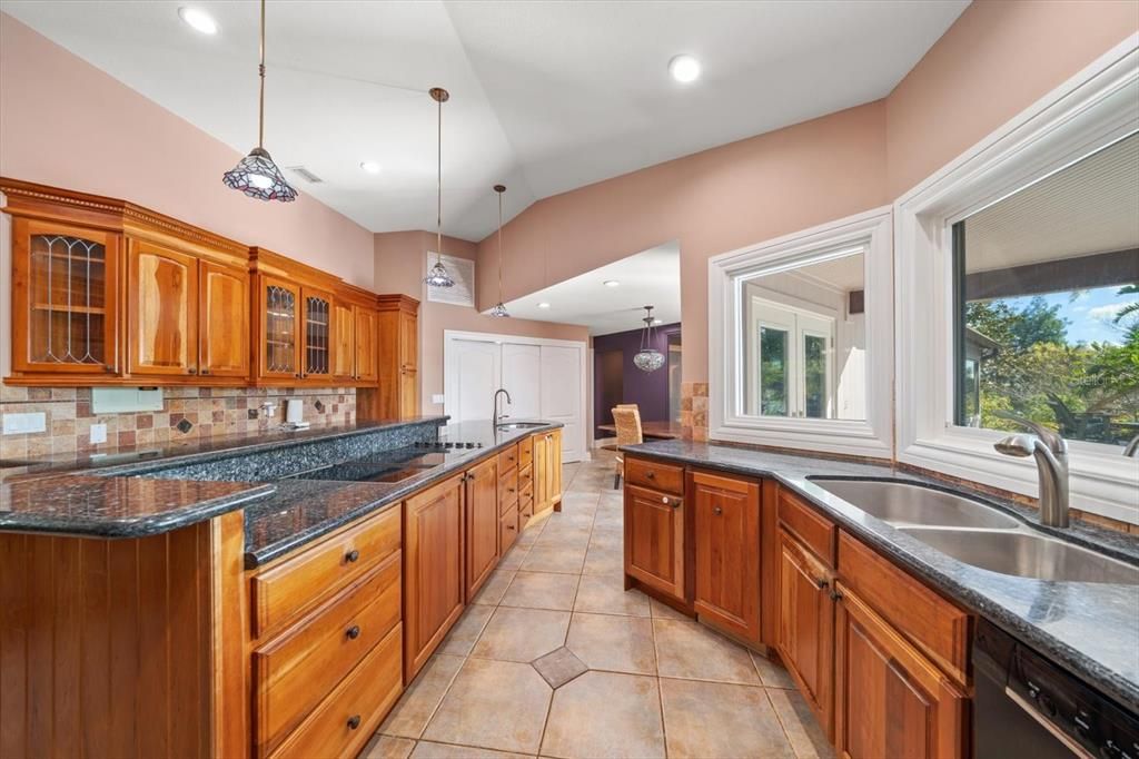 Interior, Kitchen, Pendant Lights, Recessed Lighting