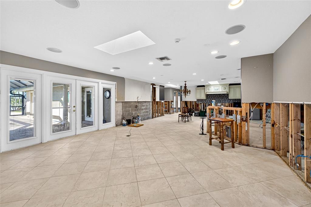 Interior, Kitchen, Recessed Lighting