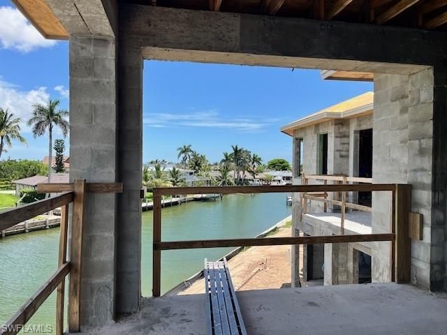 Exterior, Water, Wooden Beams