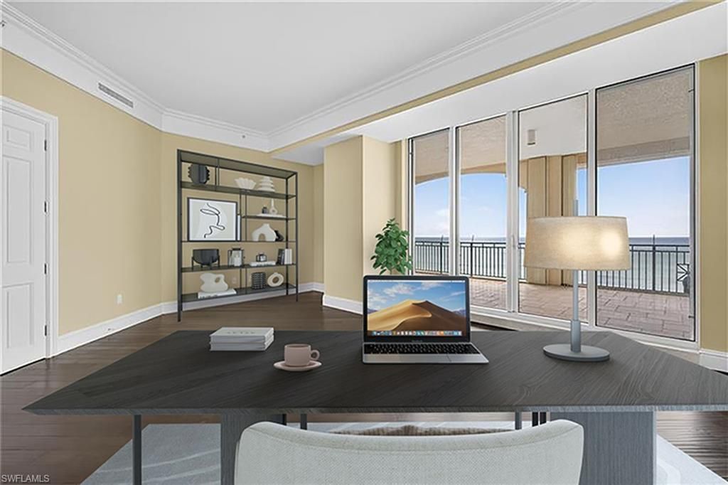 Home Office, Interior, Water, Wood Texture Flooring