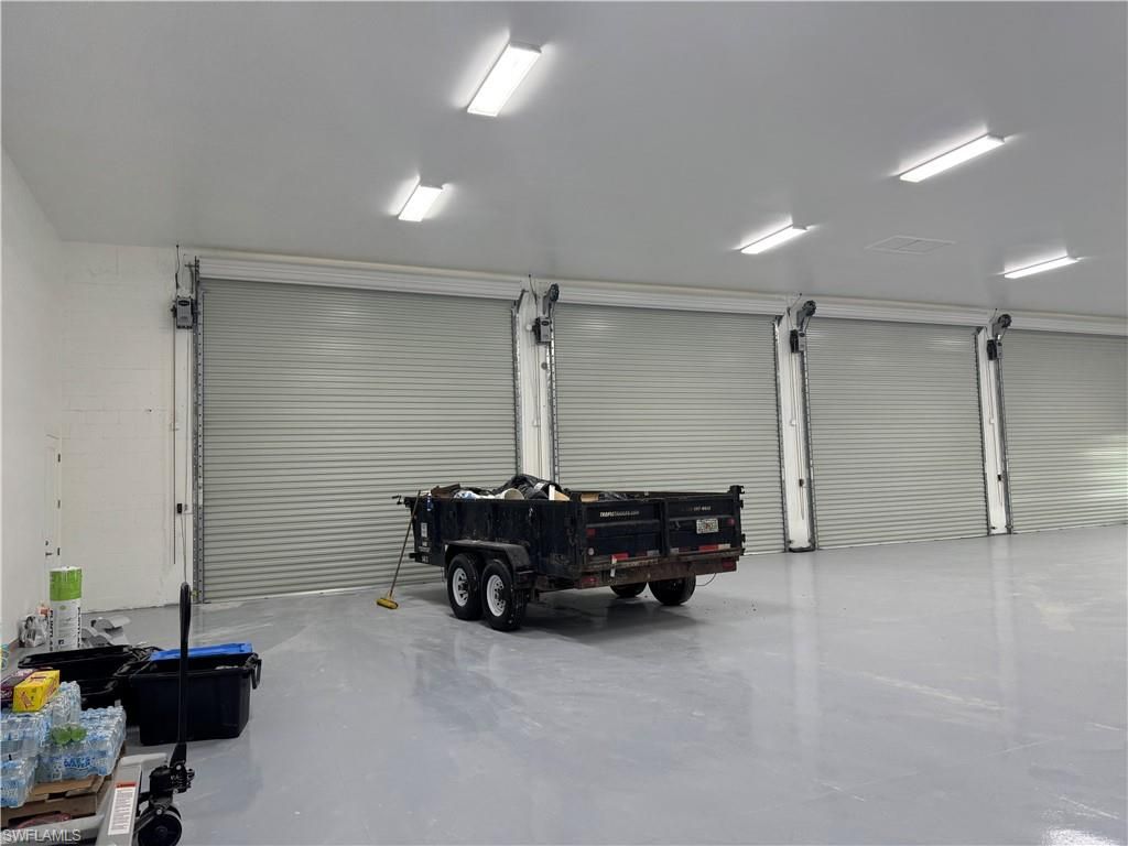 Garage, Interior, Recessed Lighting