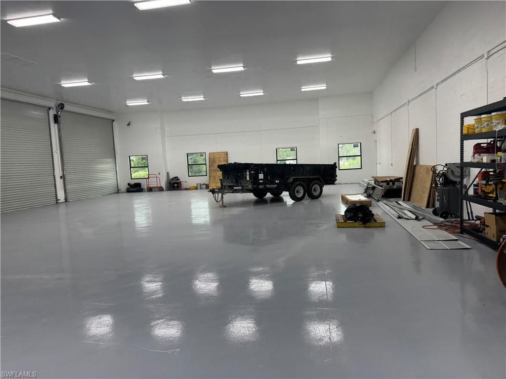 Garage, Interior, Recessed Lighting