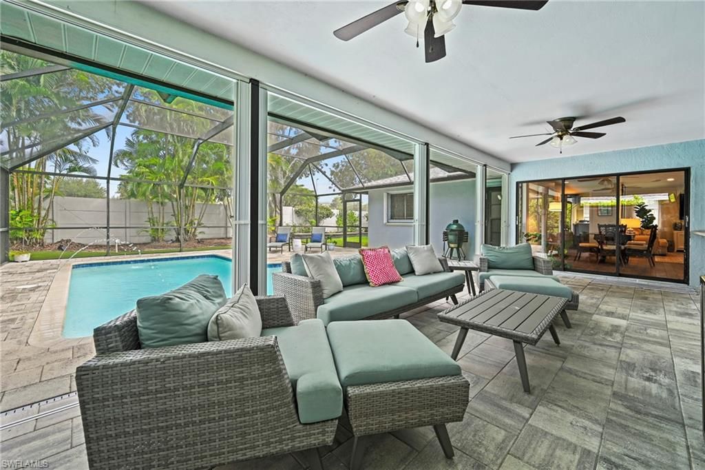 Glass Ceilings, Interior, Living room, Pool, Sun Room